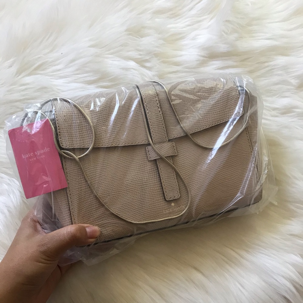 Kate Spade Emmie Embossed Leather Crossbody Bag - Picture 7 of 9